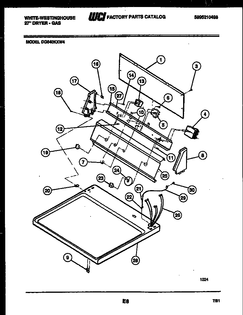 04 - CONSOLE AND CONTROL PARTS