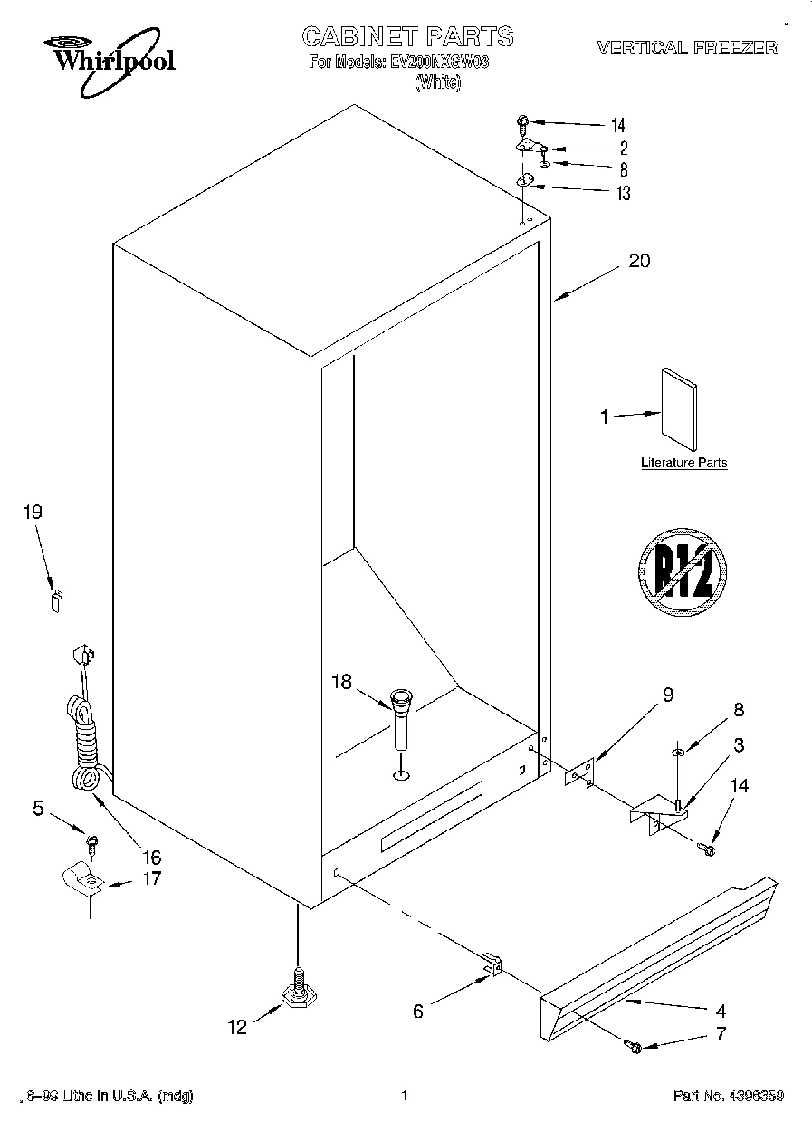 01 - CABINET, LIT/OPTIONAL