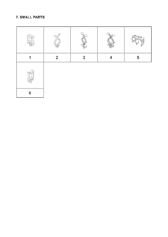 SMALL PARTS