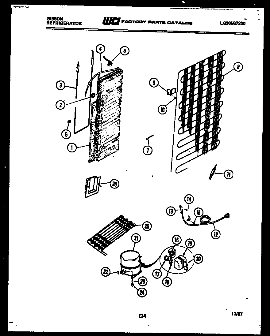 07 - SYSTEM AND AUTOMATIC DEFROST PARTS
