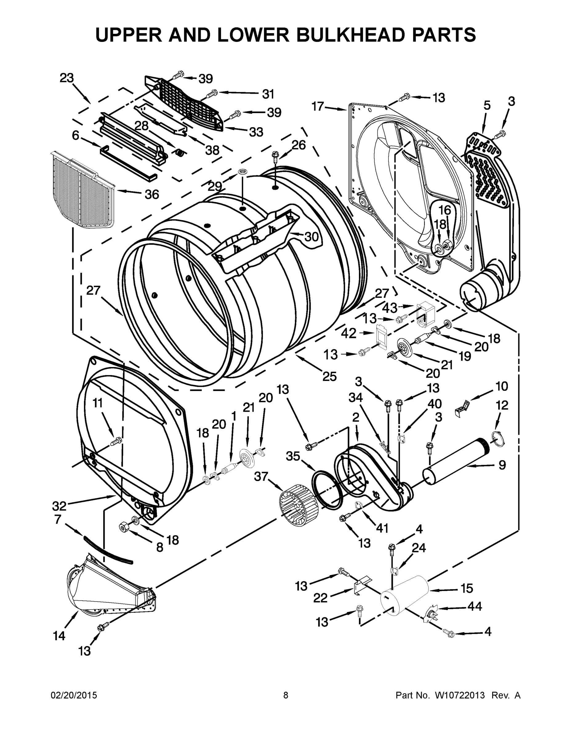 05 - UPPER AND LOWER BULKHEAD PARTS