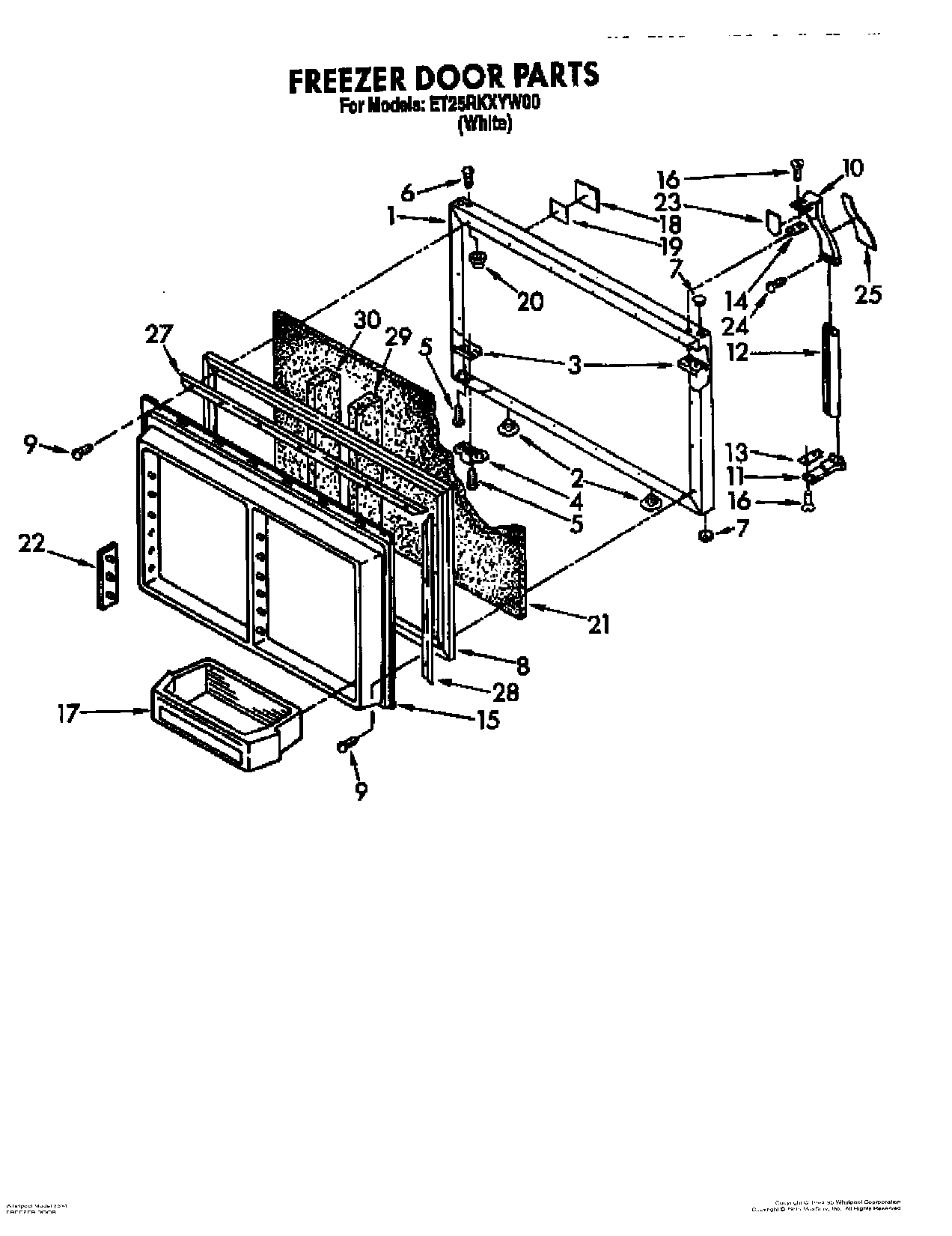 08 - FREEZER DOOR