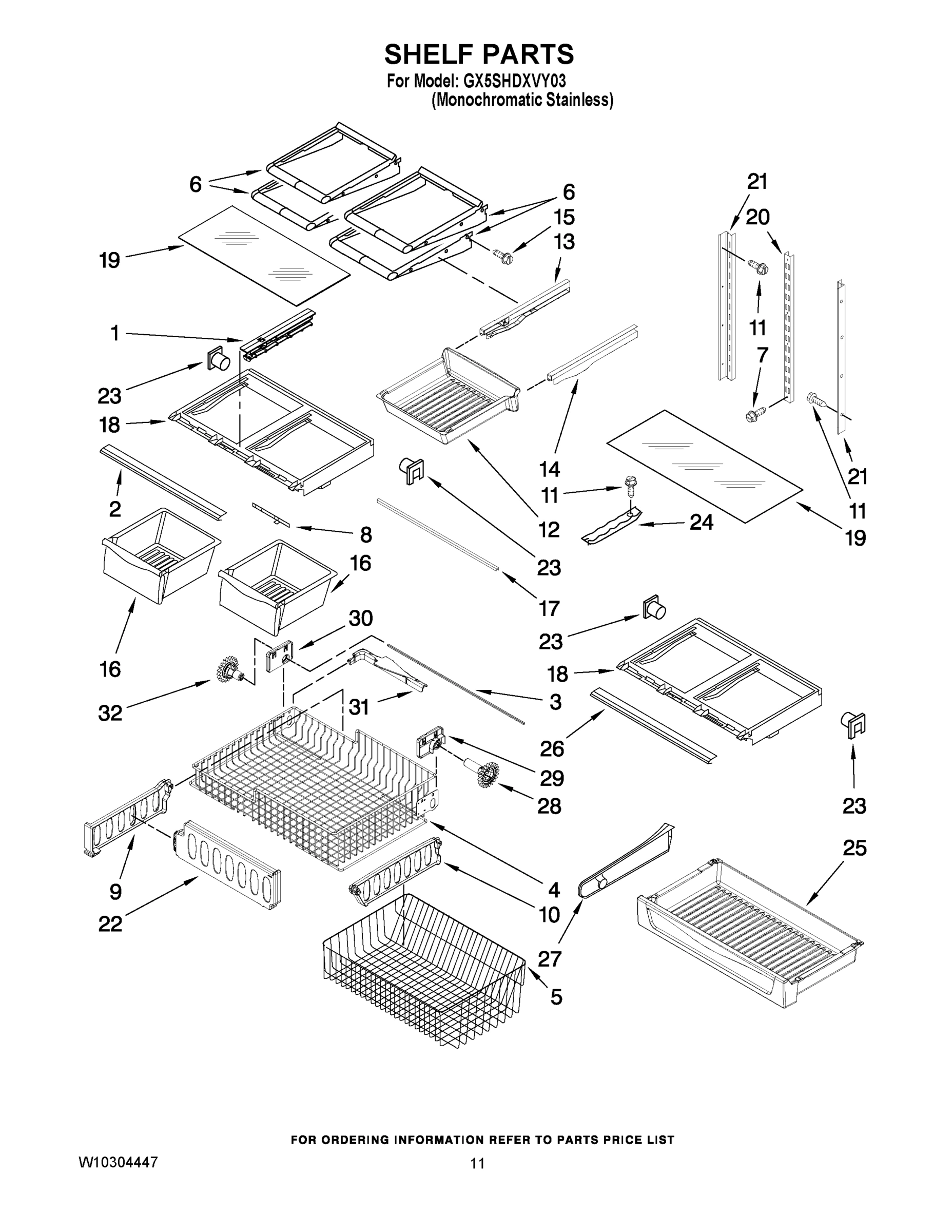 07 - SHELF PARTS