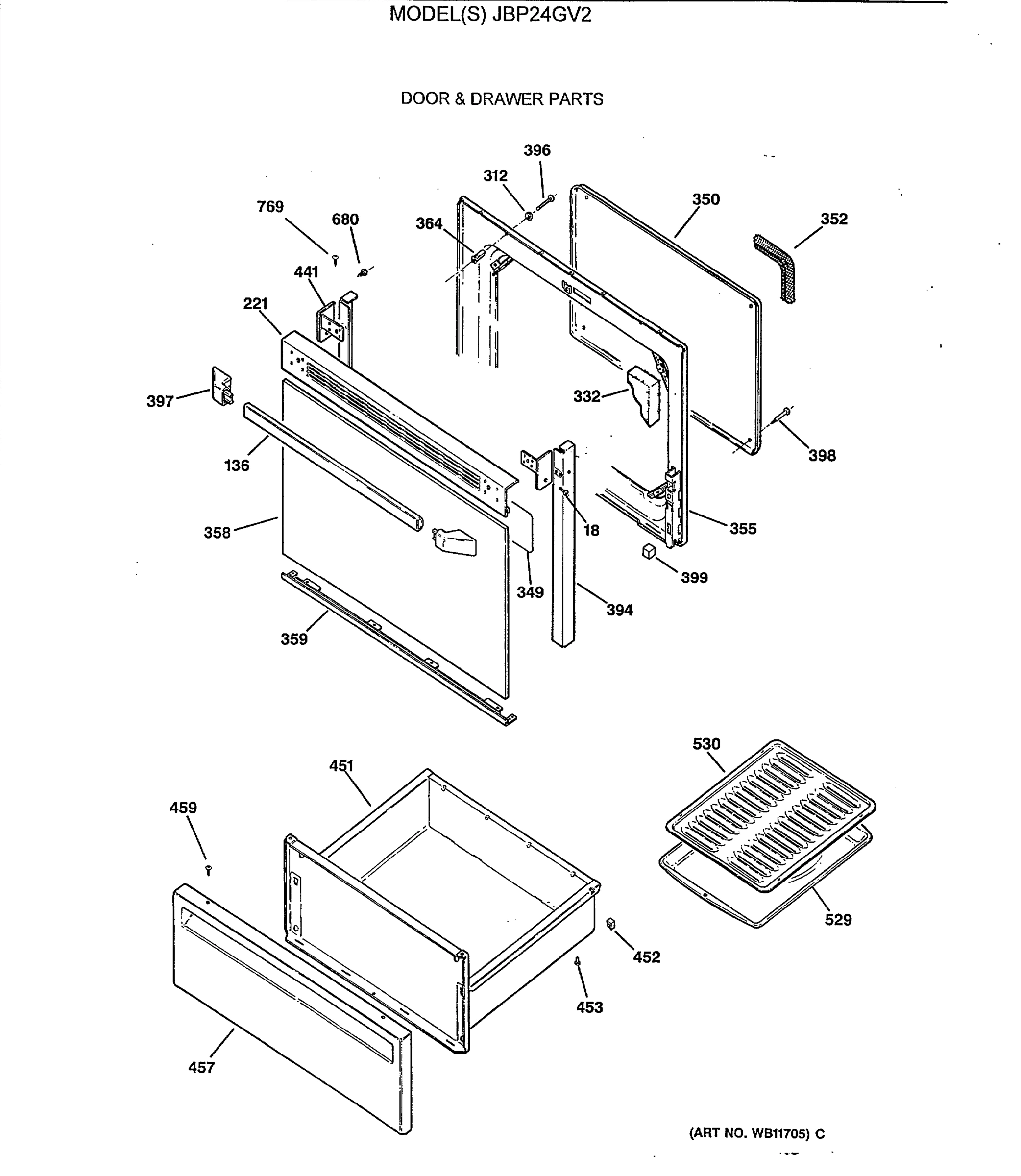 DOOR & DRAWER PARTS