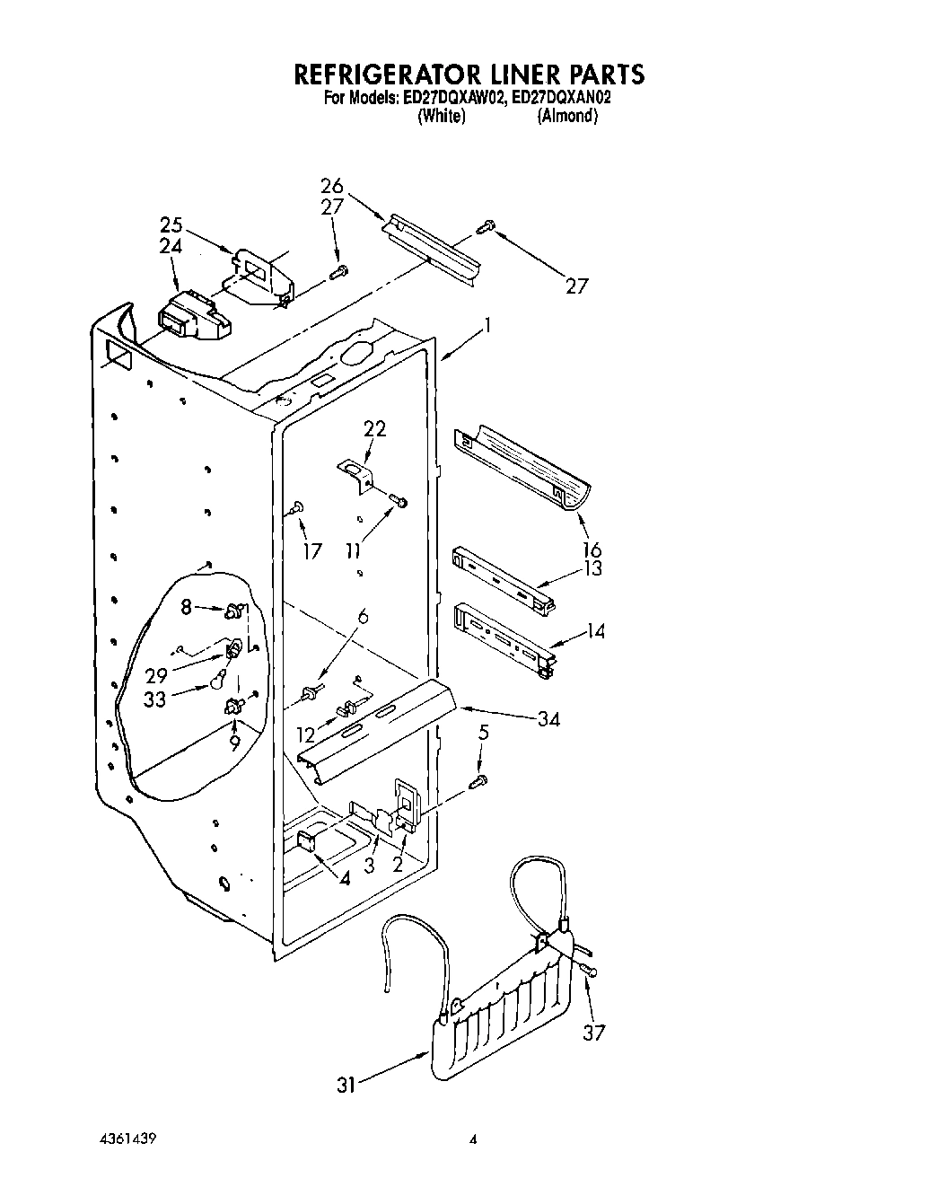 02 - REFRIGERATOR LINER