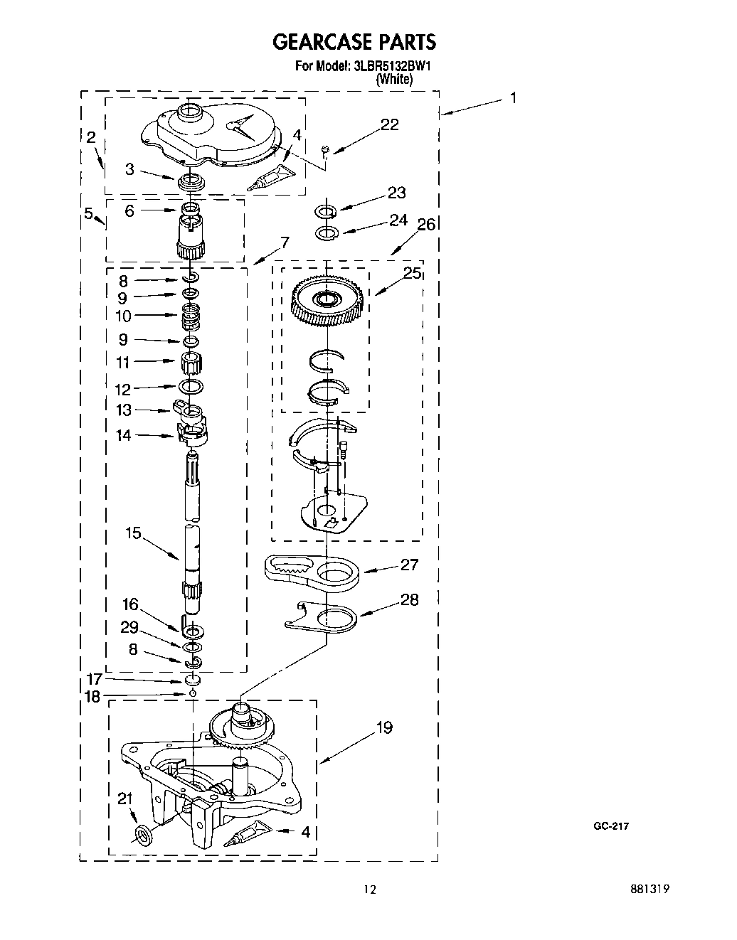 10 - GEARCASE
