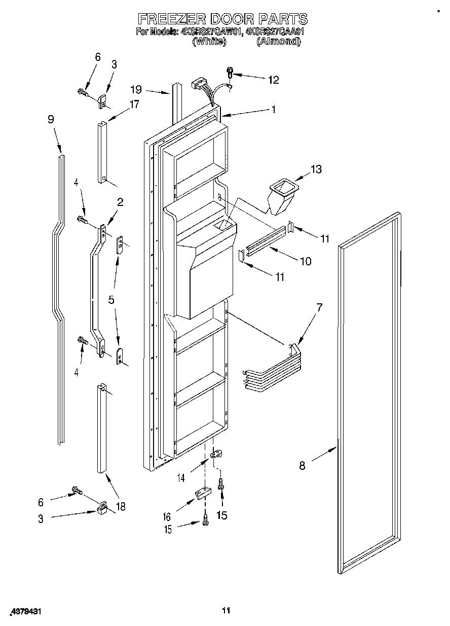 07 - FREEZER DOOR