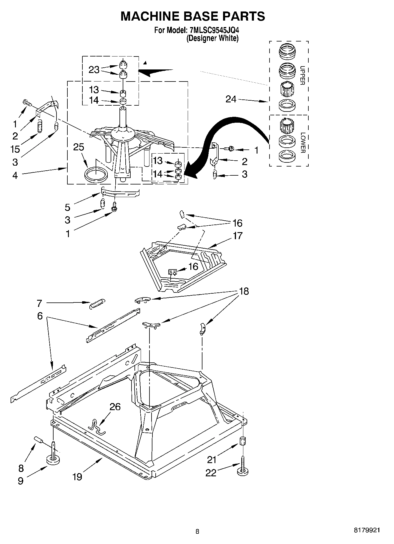 05 - MACHINE BASE PARTS