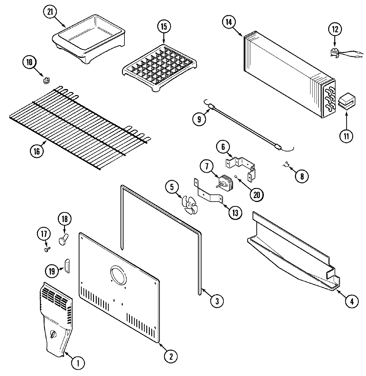 03 - FREEZER COMPARTMENT