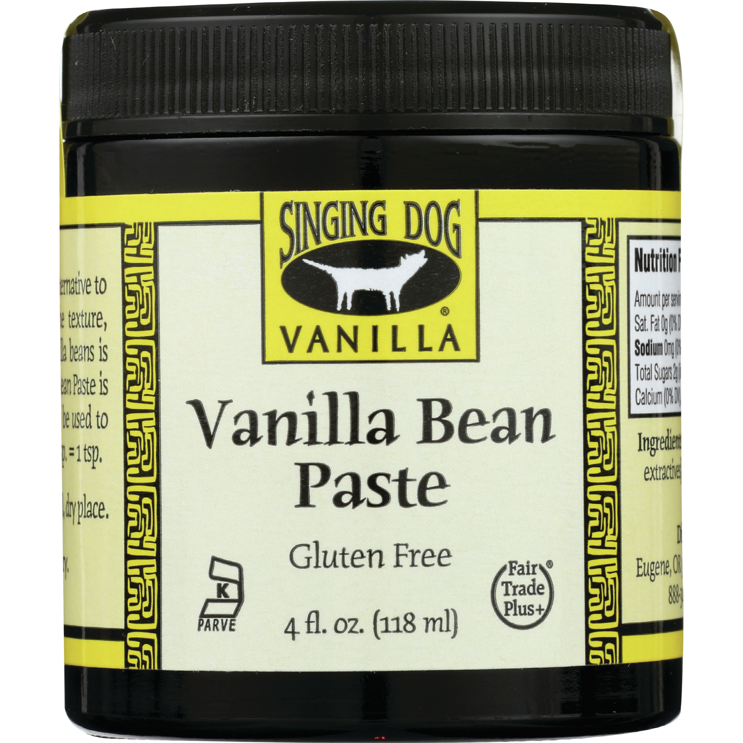 Singing Dog Vanilla Bean Paste | 4 fl oz Jar