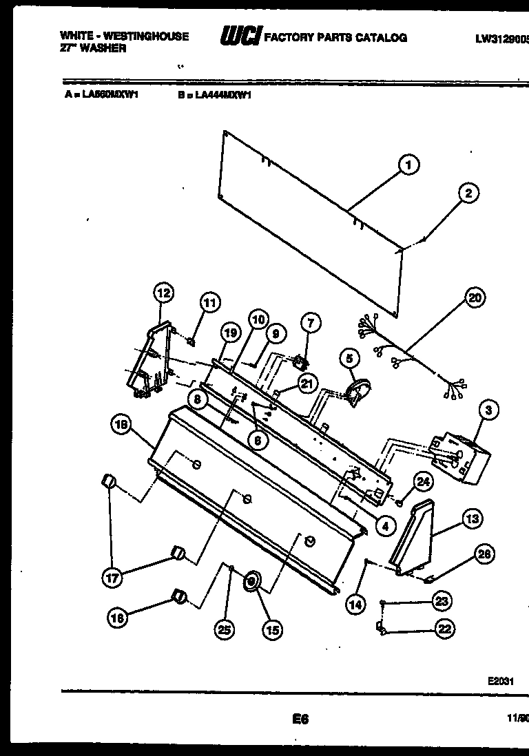 05 - CONSOLE AND CONTROL PARTS
