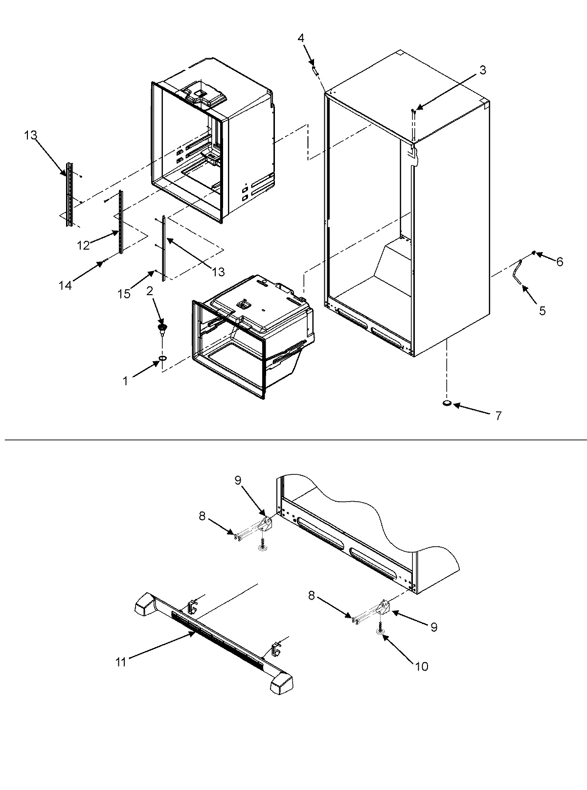 09 - INTERIOR CABINET & TOE GRILLE