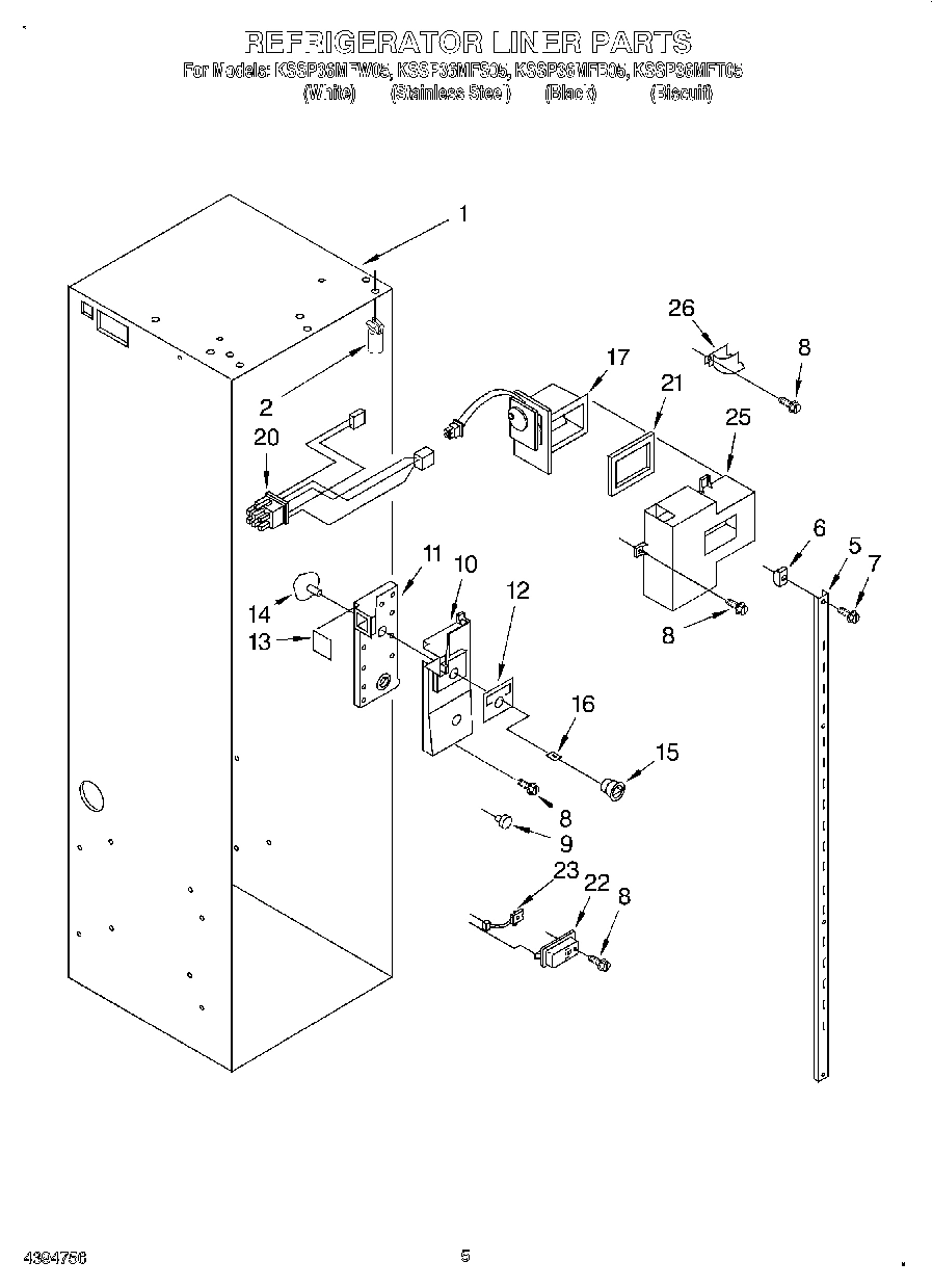 04 - REFRIGERATOR LINER