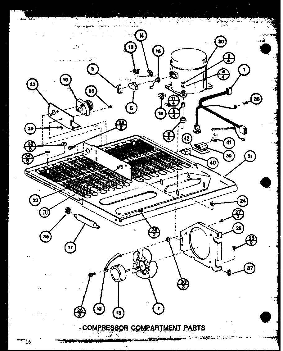01 - COMPRESSOR COMPARTMENT PARTS