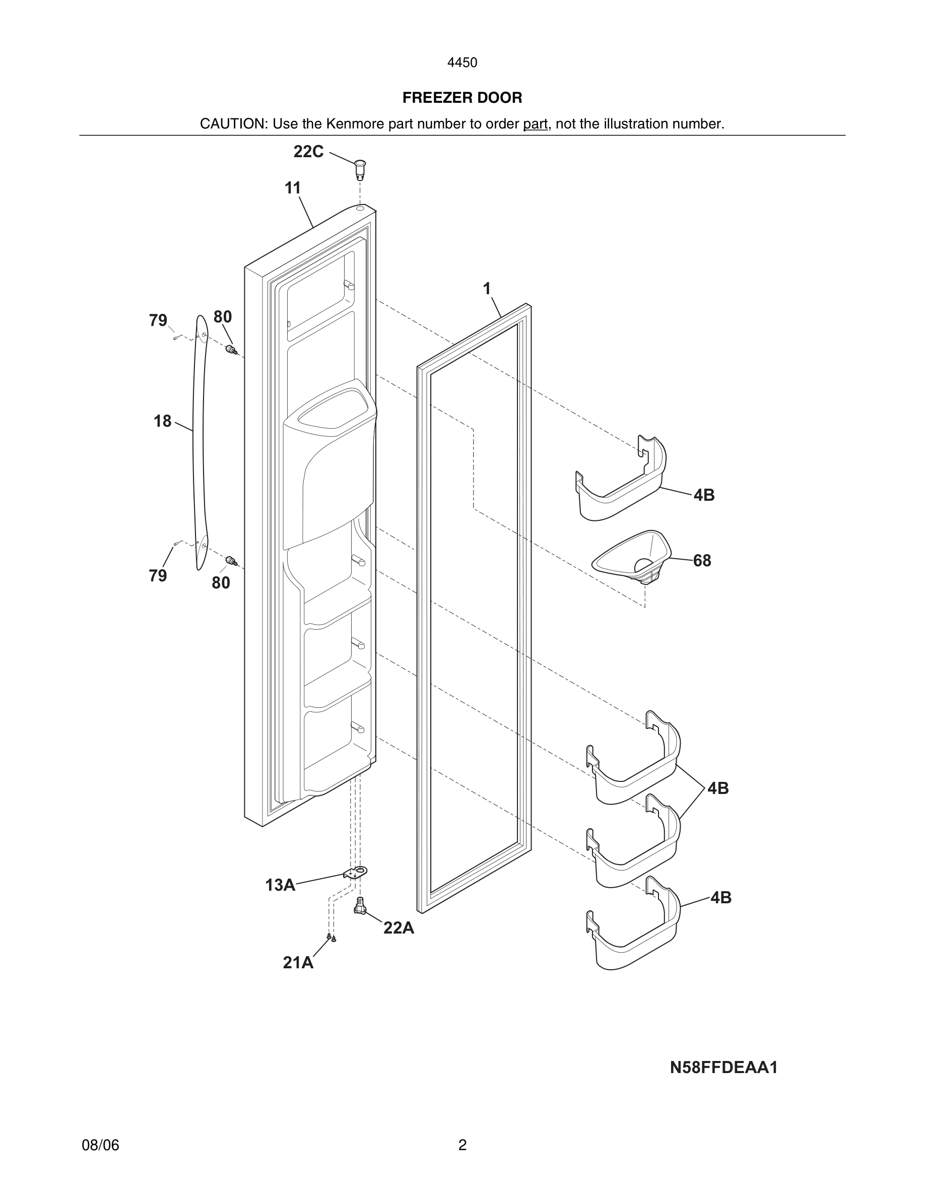 03 - FREEZER DOOR