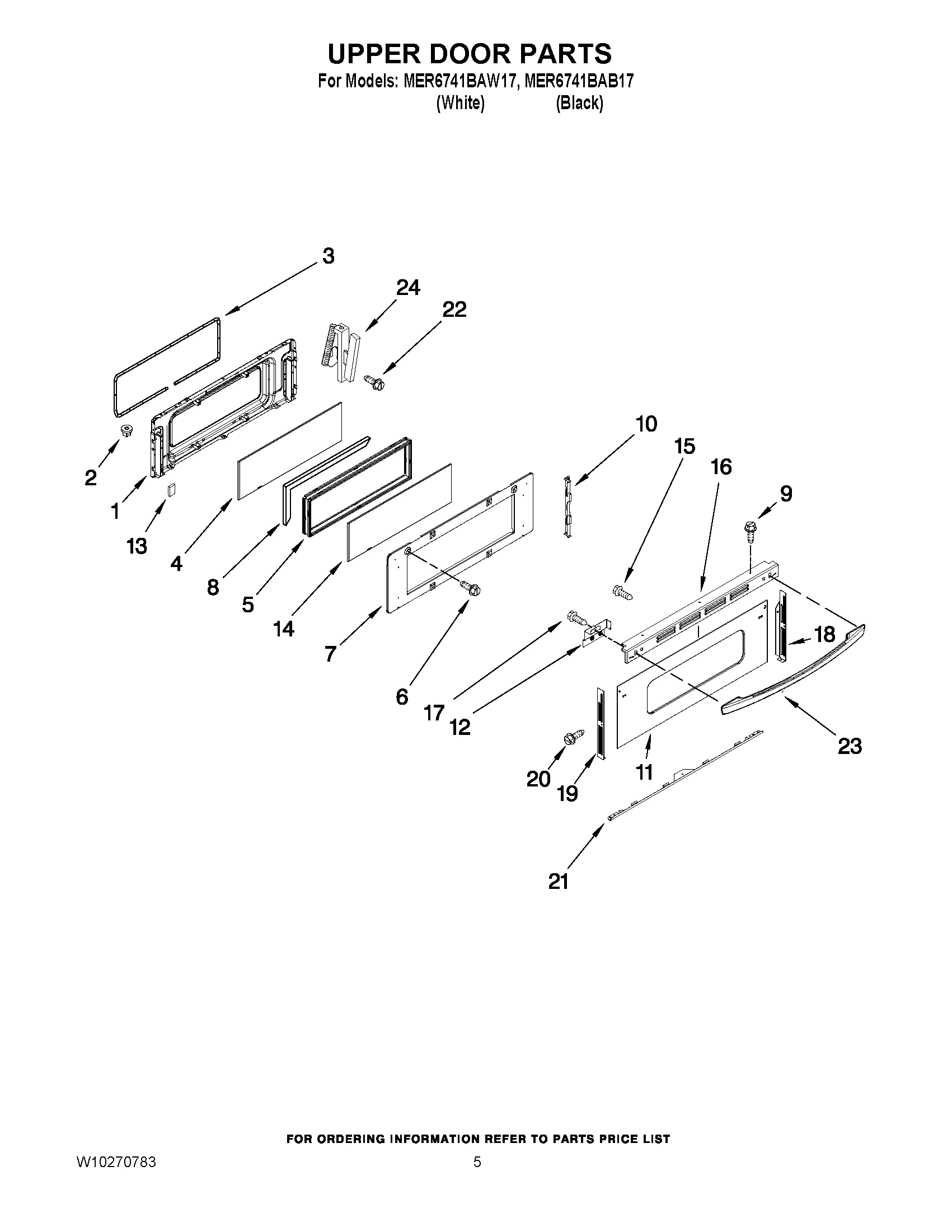 04 - UPPER DOOR PARTS