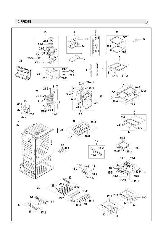 REFRIGERATOR PARTS