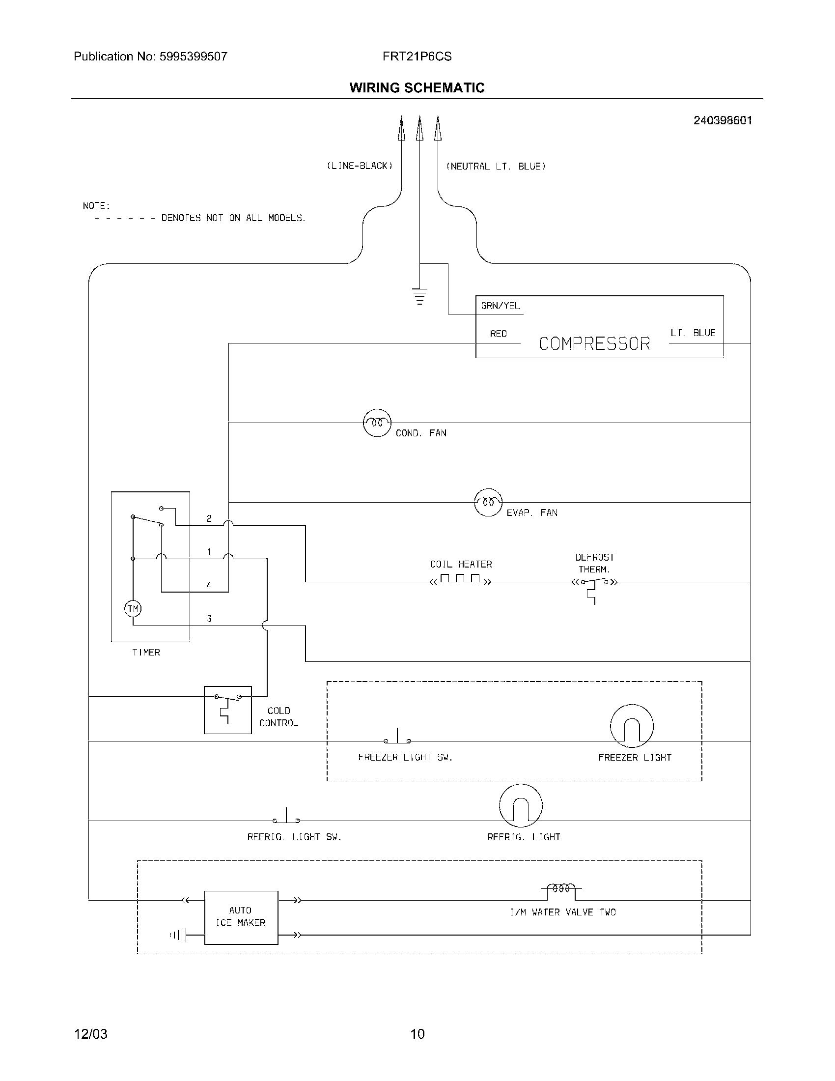 10 - WIRING SCHEMATIC