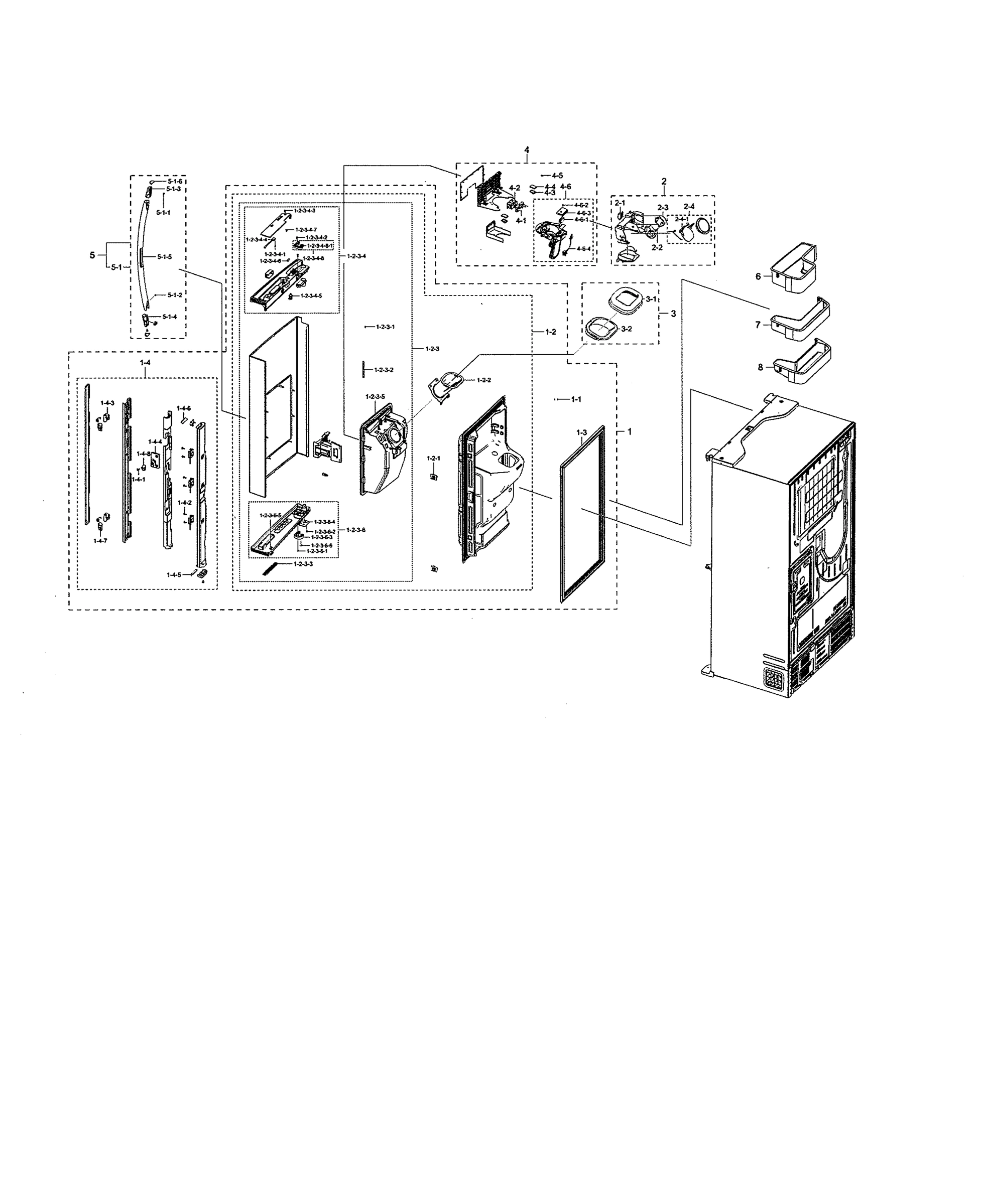 LEFT FRIDGE DOOR