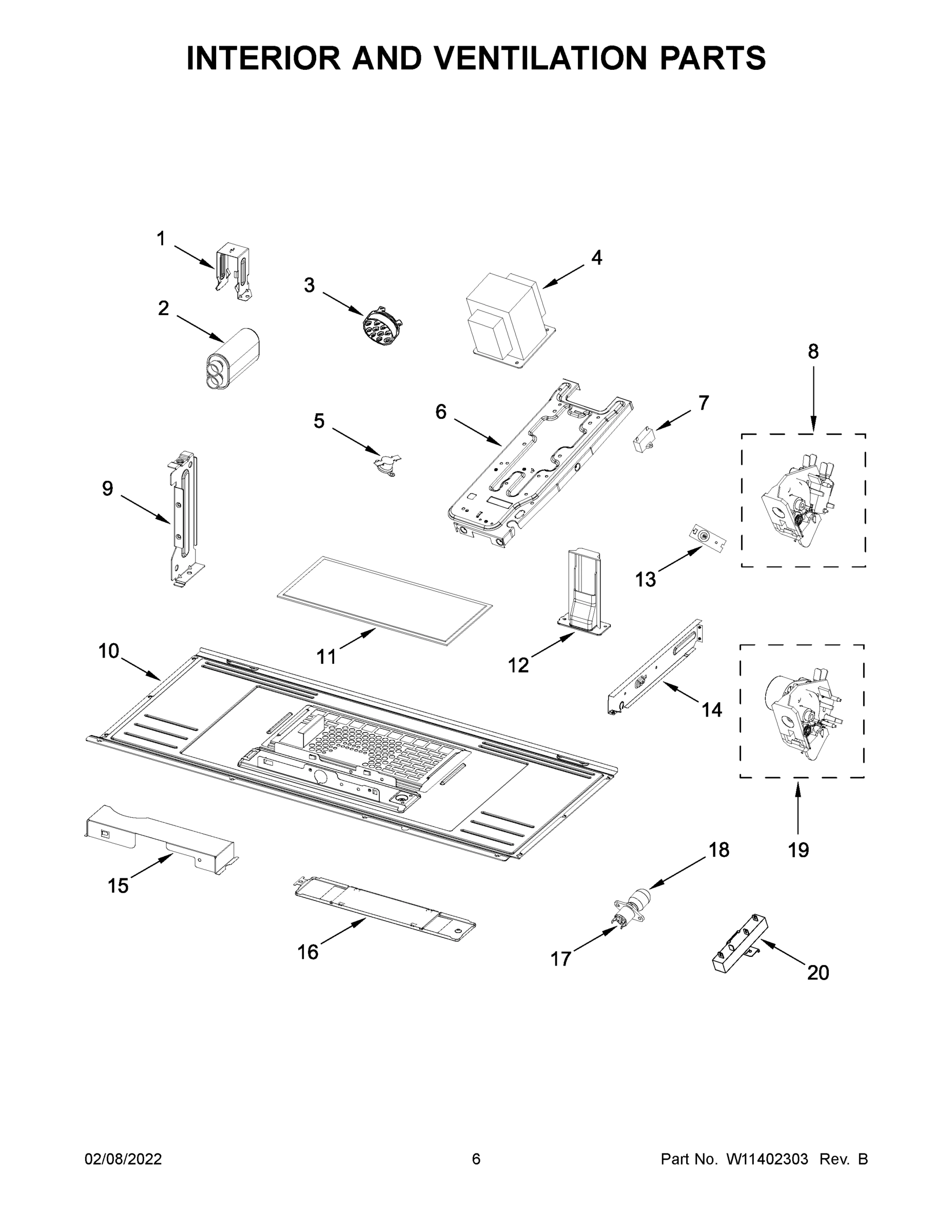 04 - INTERIOR AND VENTILATION PARTS