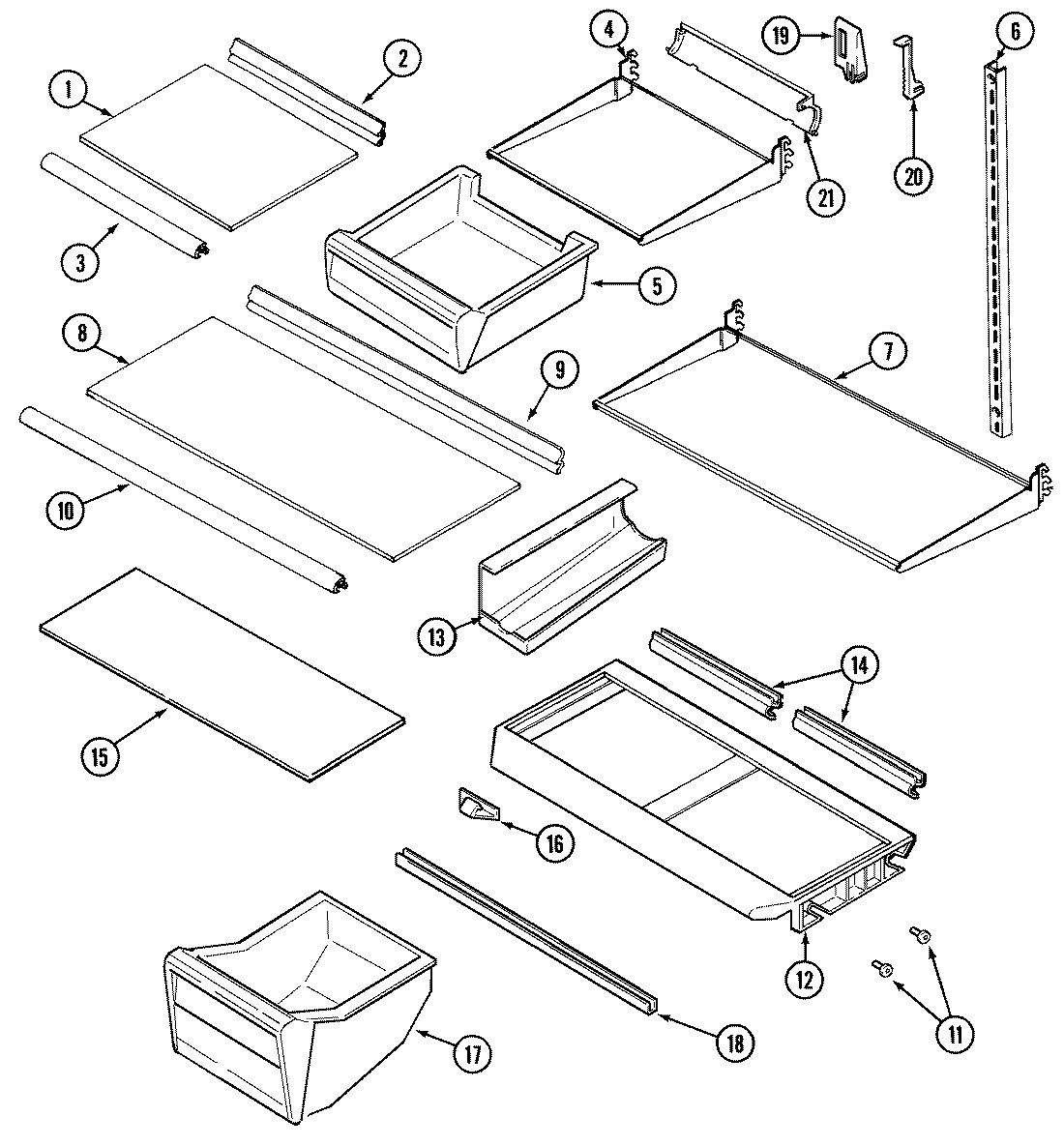 09 - SHELVES & ACCESSORIES