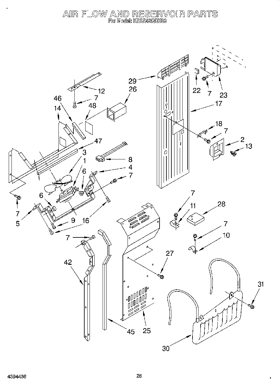16 - AIR FLOW AND RESERVOIR