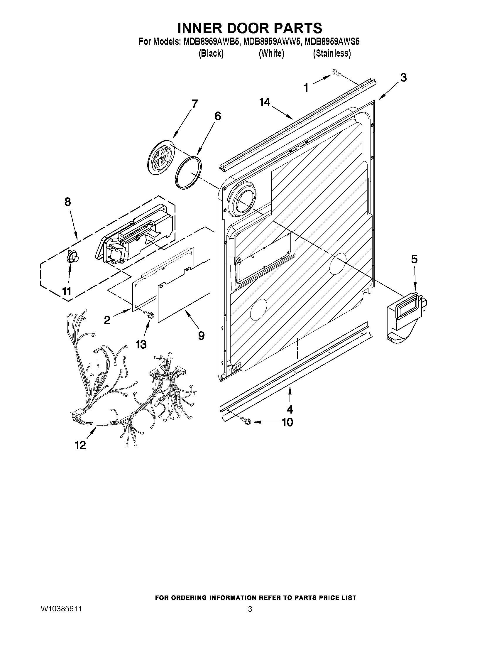 03 - INNER DOOR PARTS