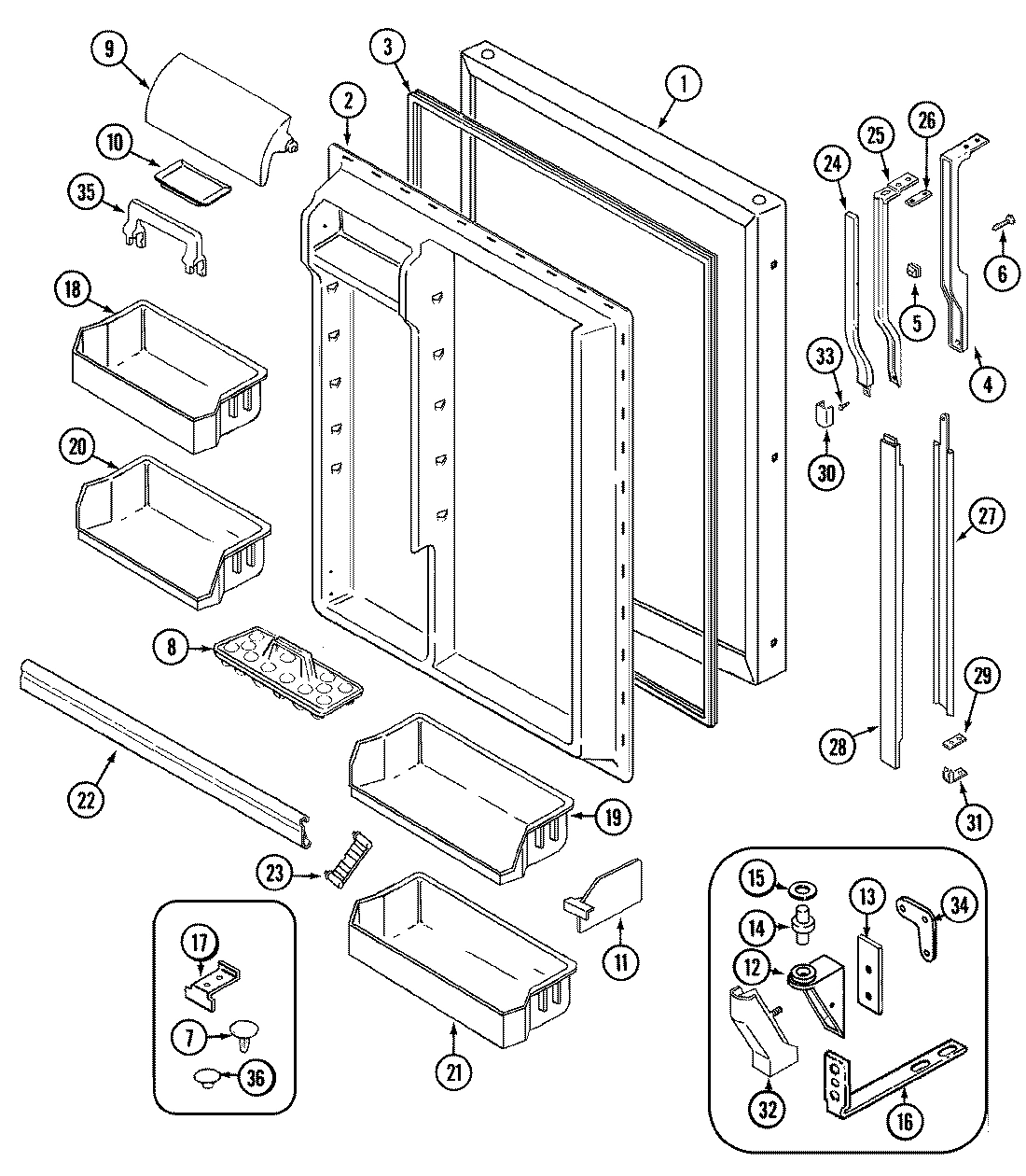 05 - FRESH FOOD DOOR