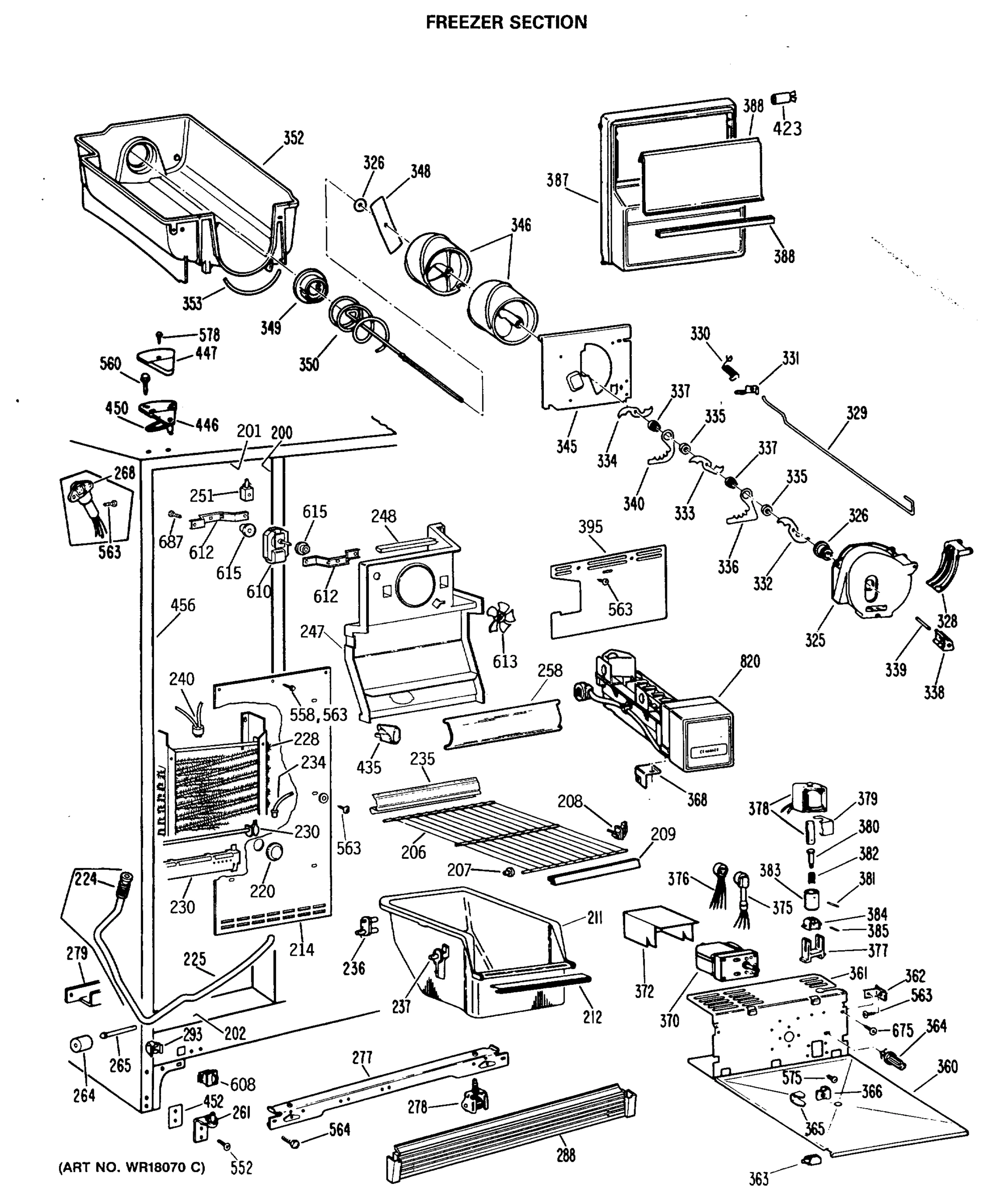 FREEZER SECTION