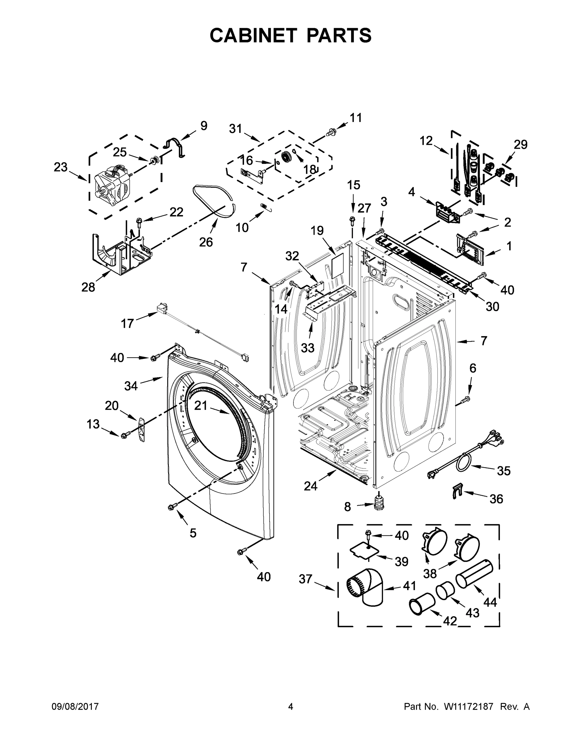 03 - CABINET PARTS