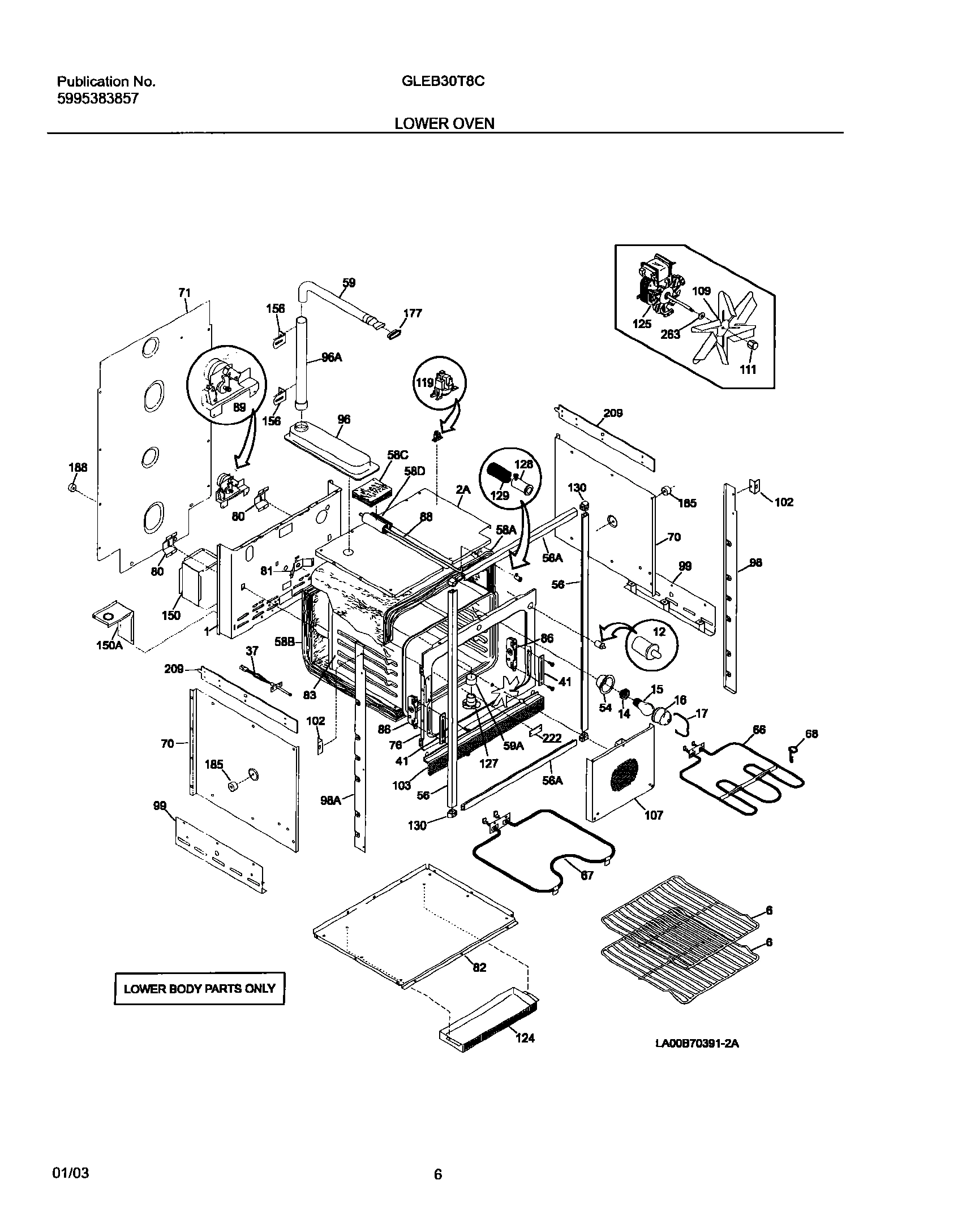 07 - LOWER OVEN BODY