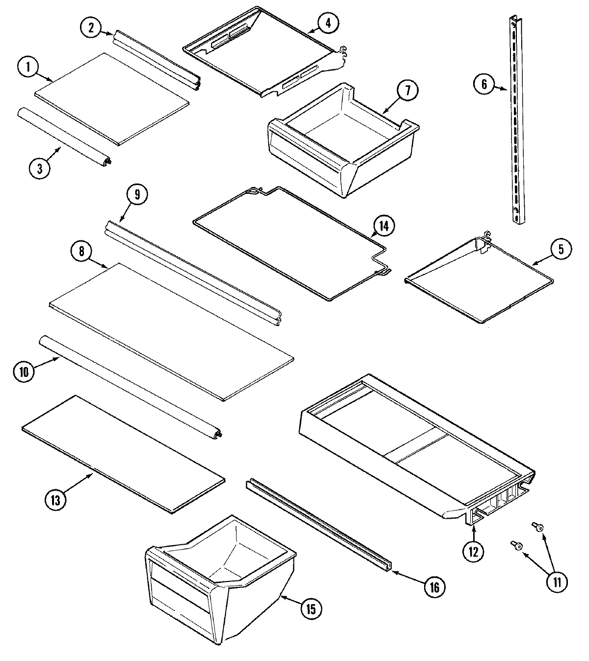 08 - SHELVES & ACCESSORIES