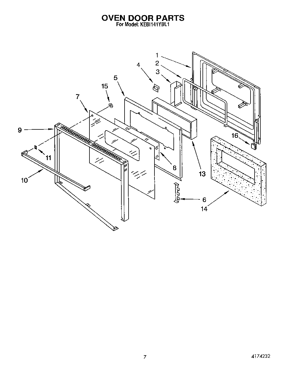 05 - OVEN DOOR