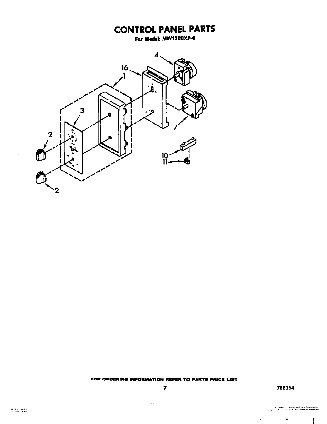 05 - CONTROL PANEL, LIT/OPTIONAL