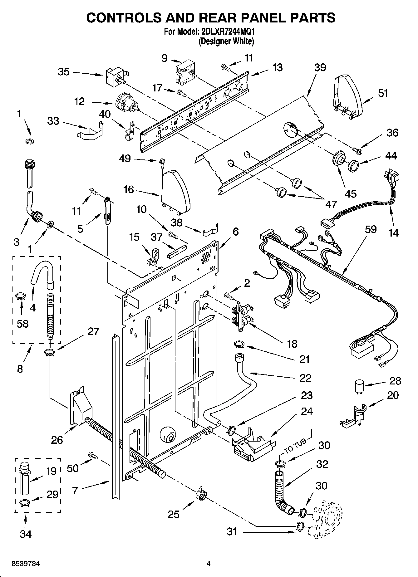 02 - CONTROL AND REAR PANEL PARTS