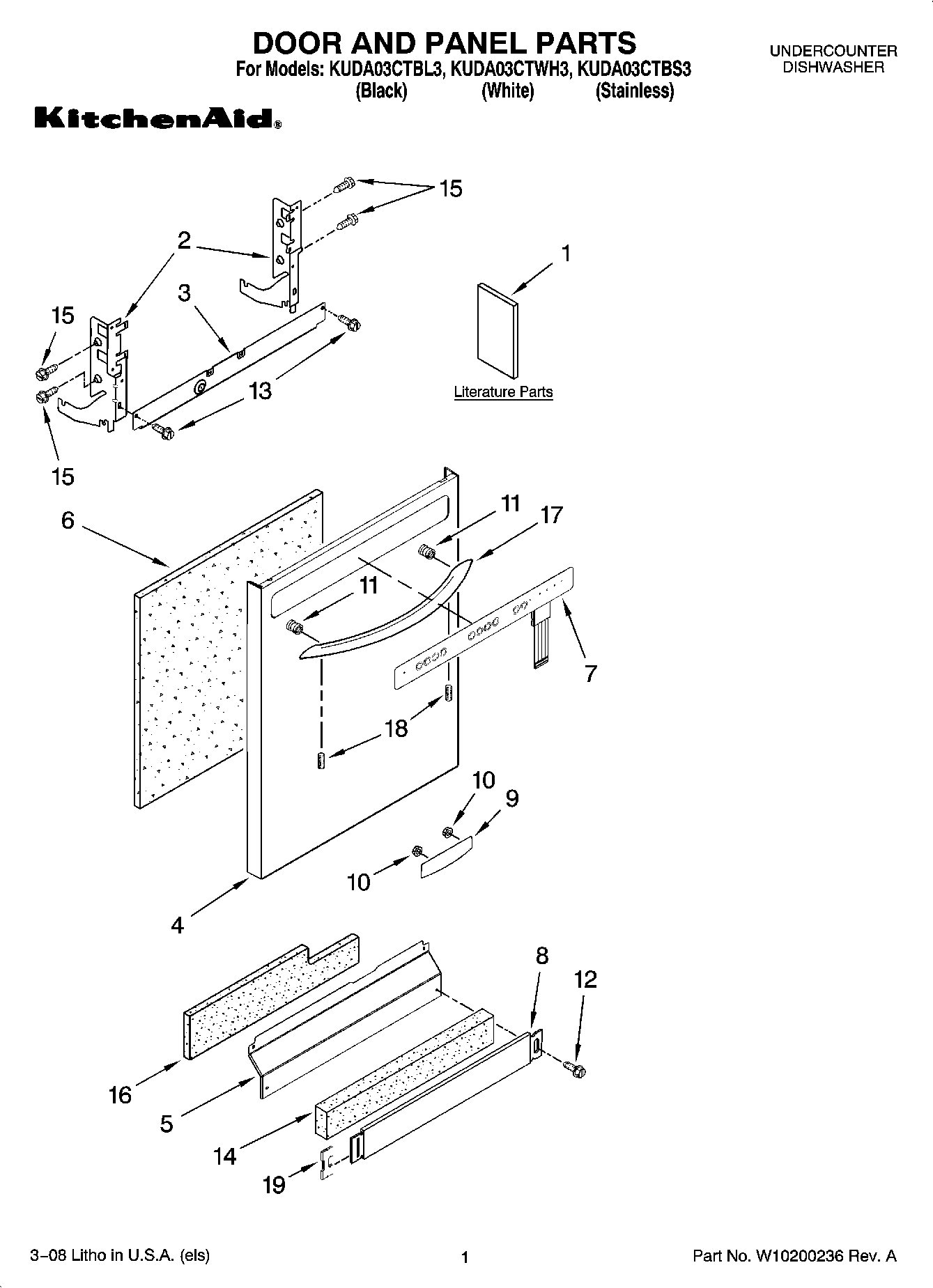 01 - DOOR AND PANEL PARTS