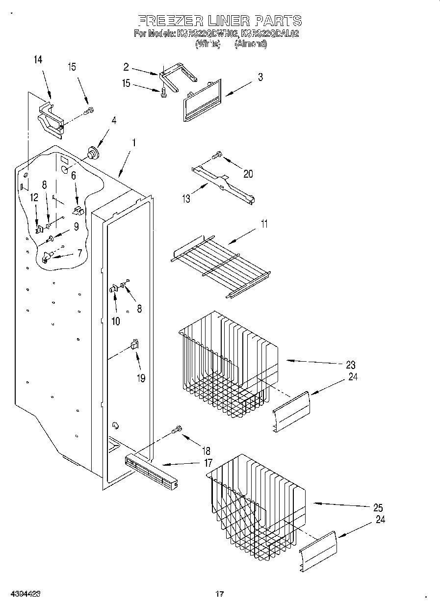 10 - FREEZER LINER