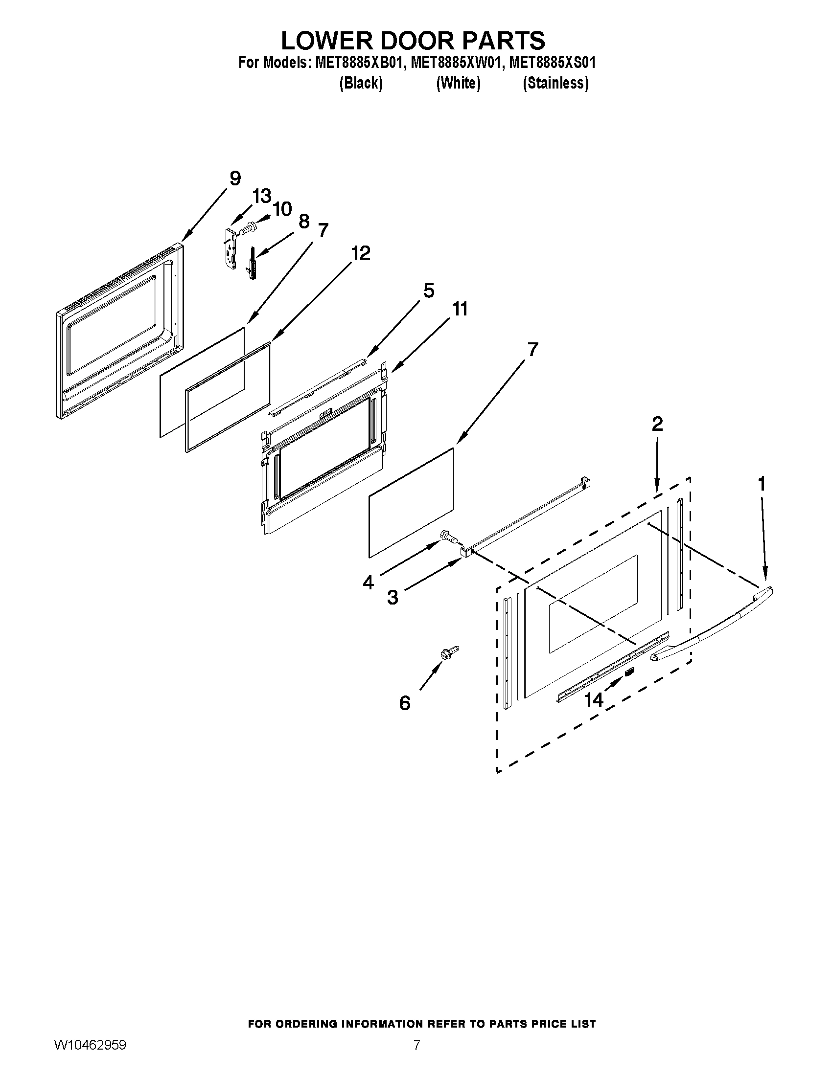 05 - LOWER DOOR PARTS