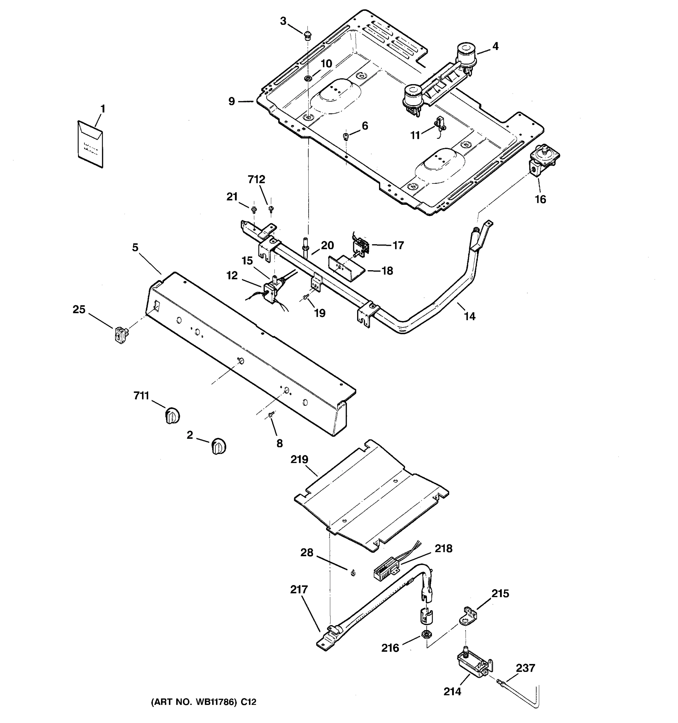 GAS & BURNER PARTS