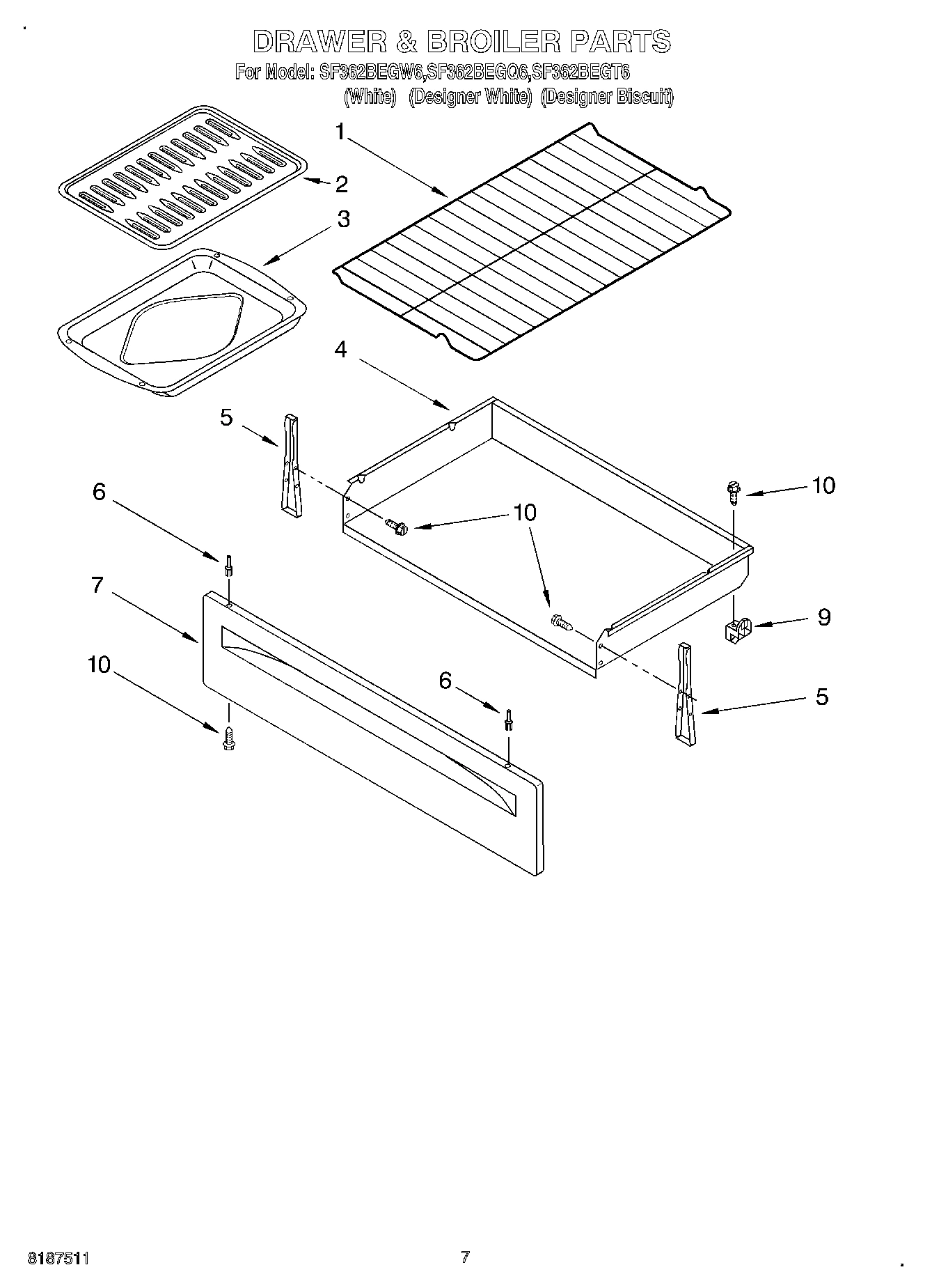 05 - DRAWER AND BROILER