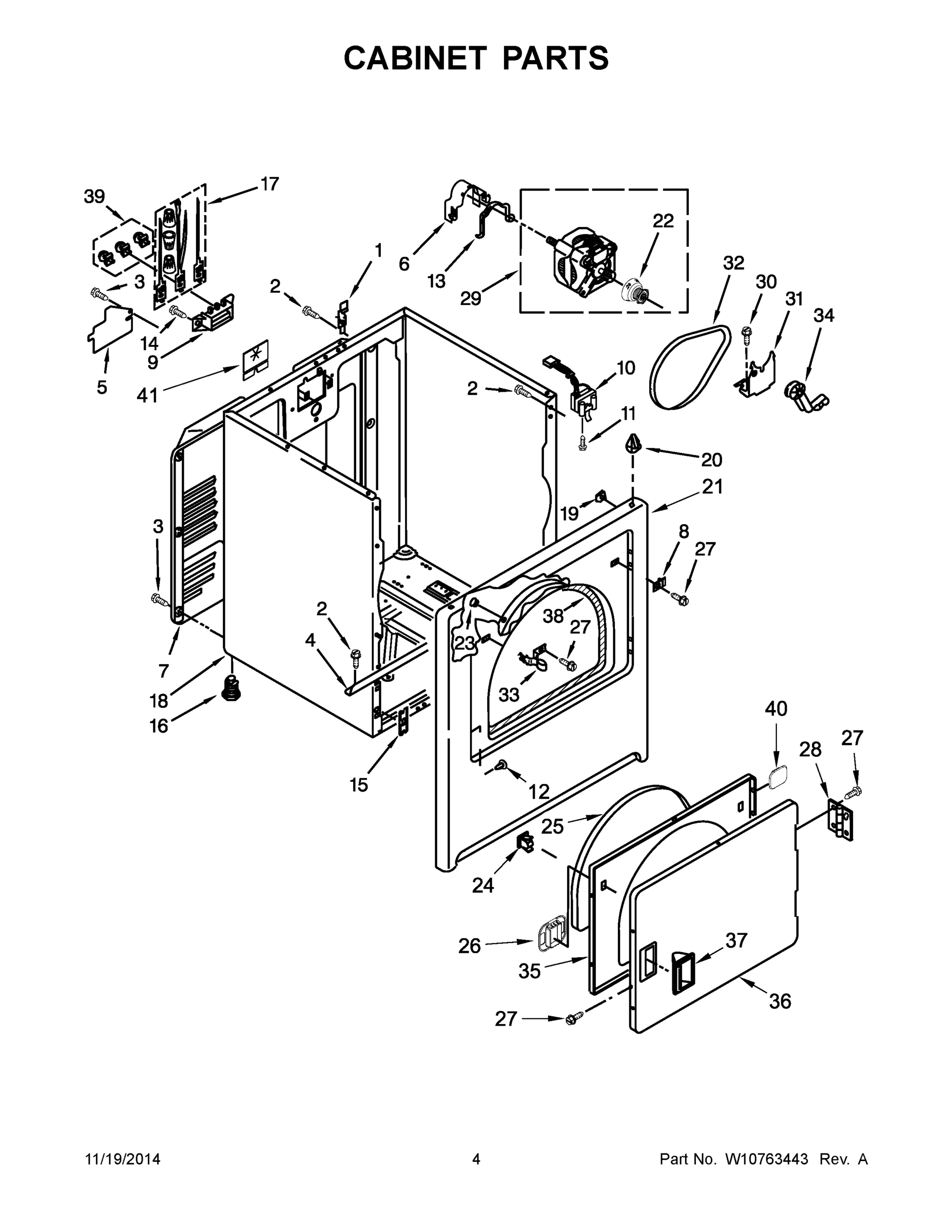 03 - CABINET PARTS
