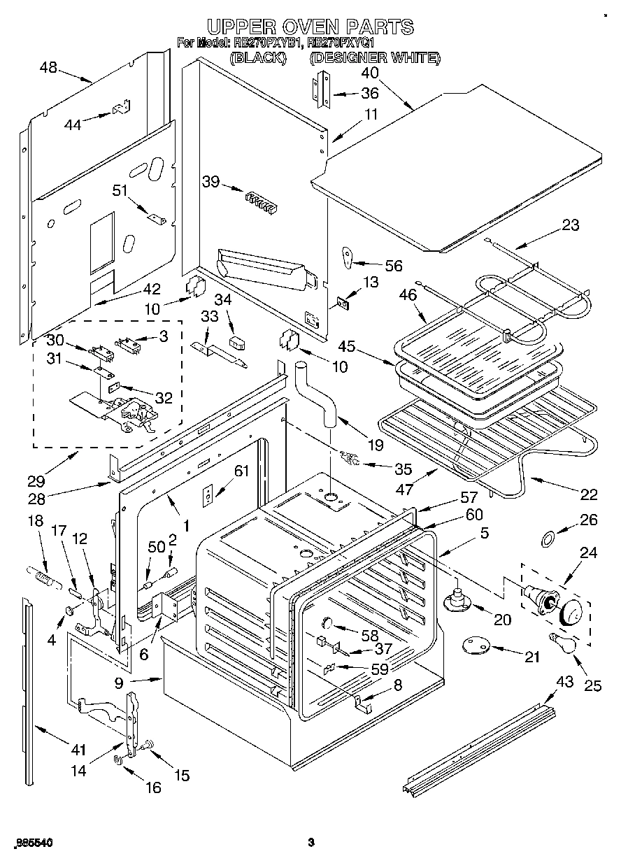 02 - UPPER OVEN