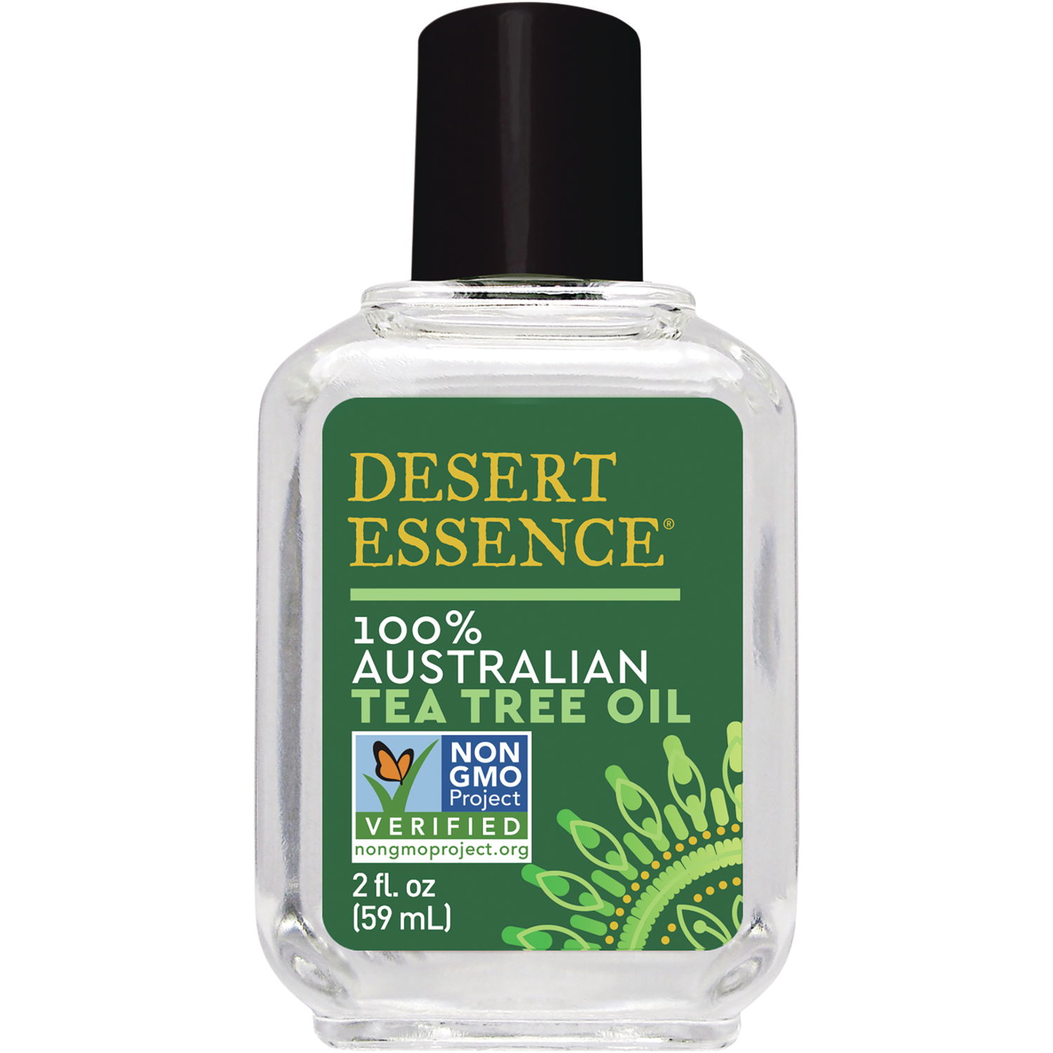 Desert Essence 100% Australian Tea Tree Oil 2 fl oz Cruelty-Free