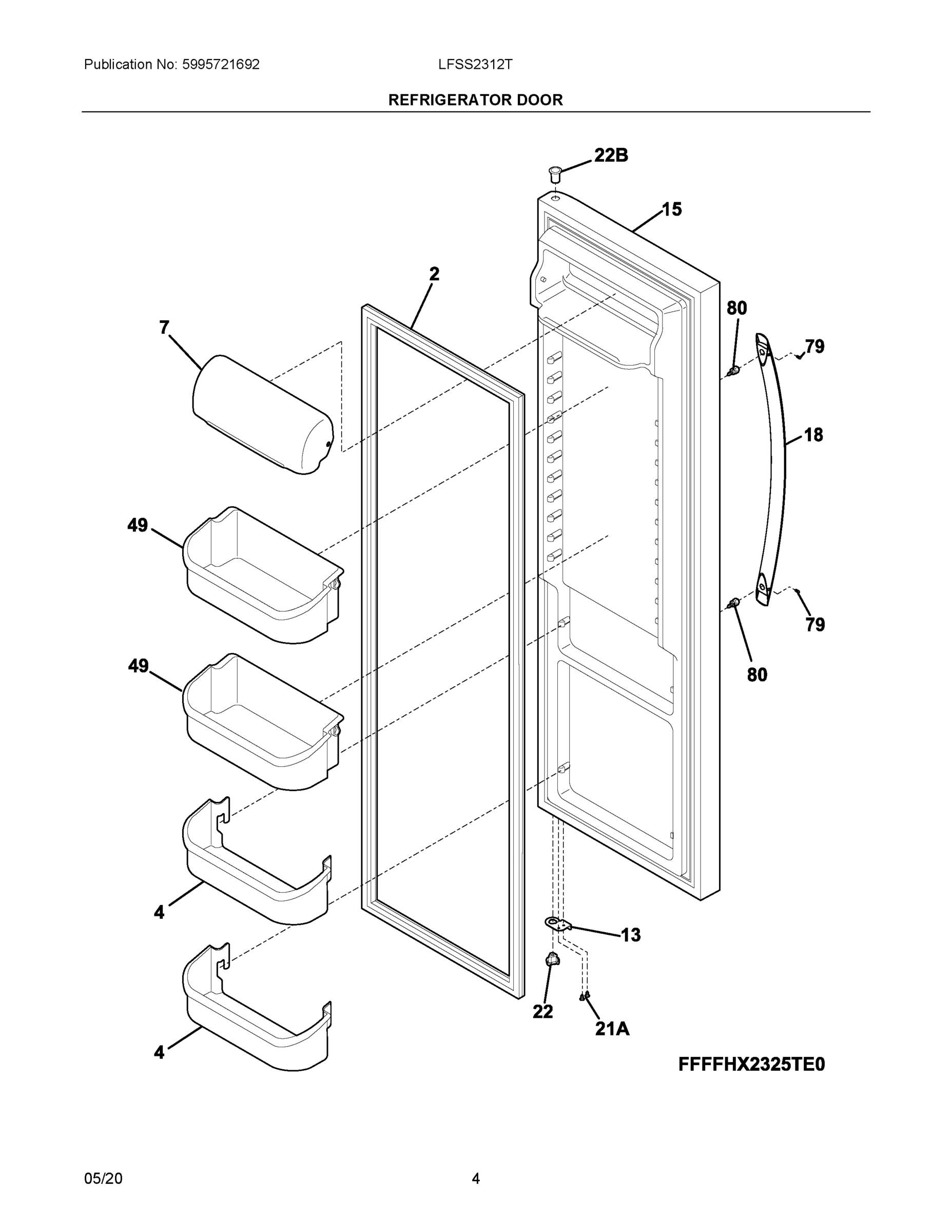 03 - REFRIGERATOR DOOR
