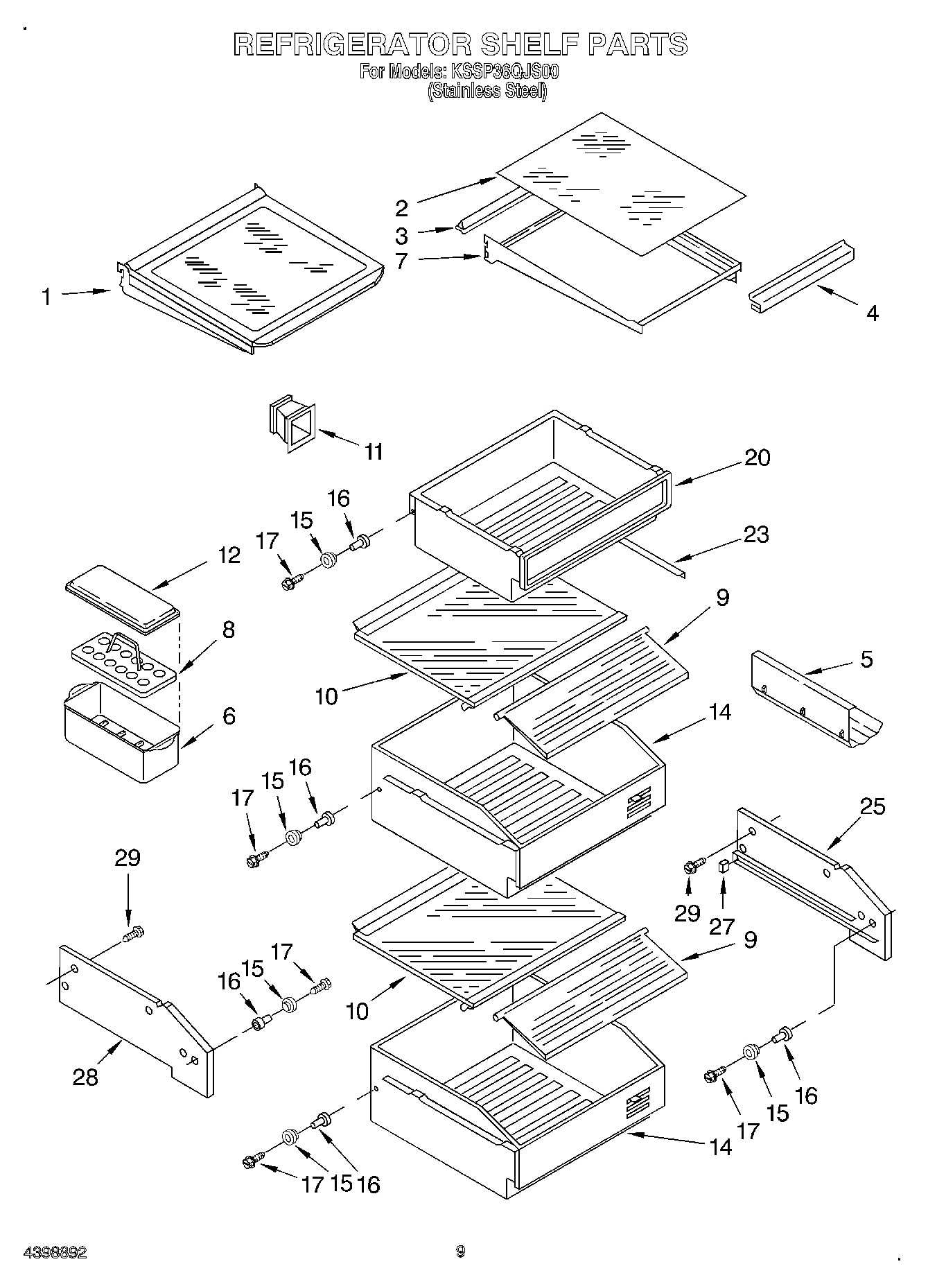 07 - REFRIGERATOR SHELF