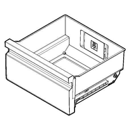 5304533737 Frigidaire Refrigerator Crisper Pa