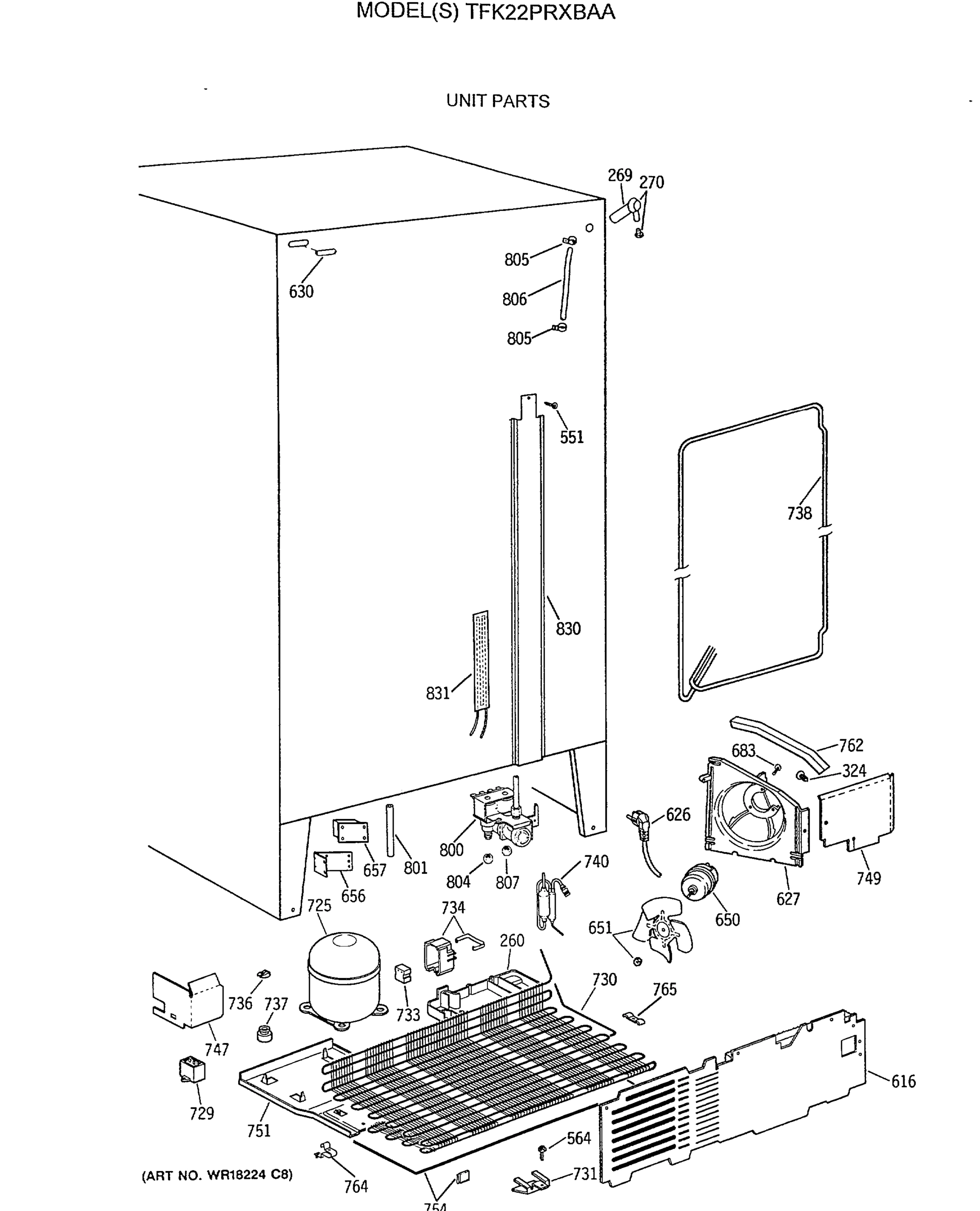 UNIT PARTS