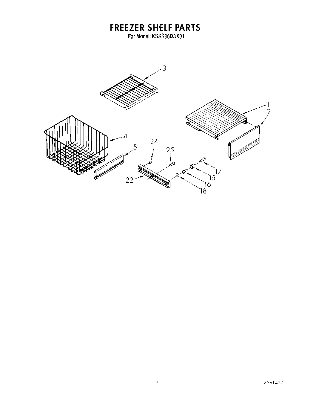 07 - FREEZER SHELF