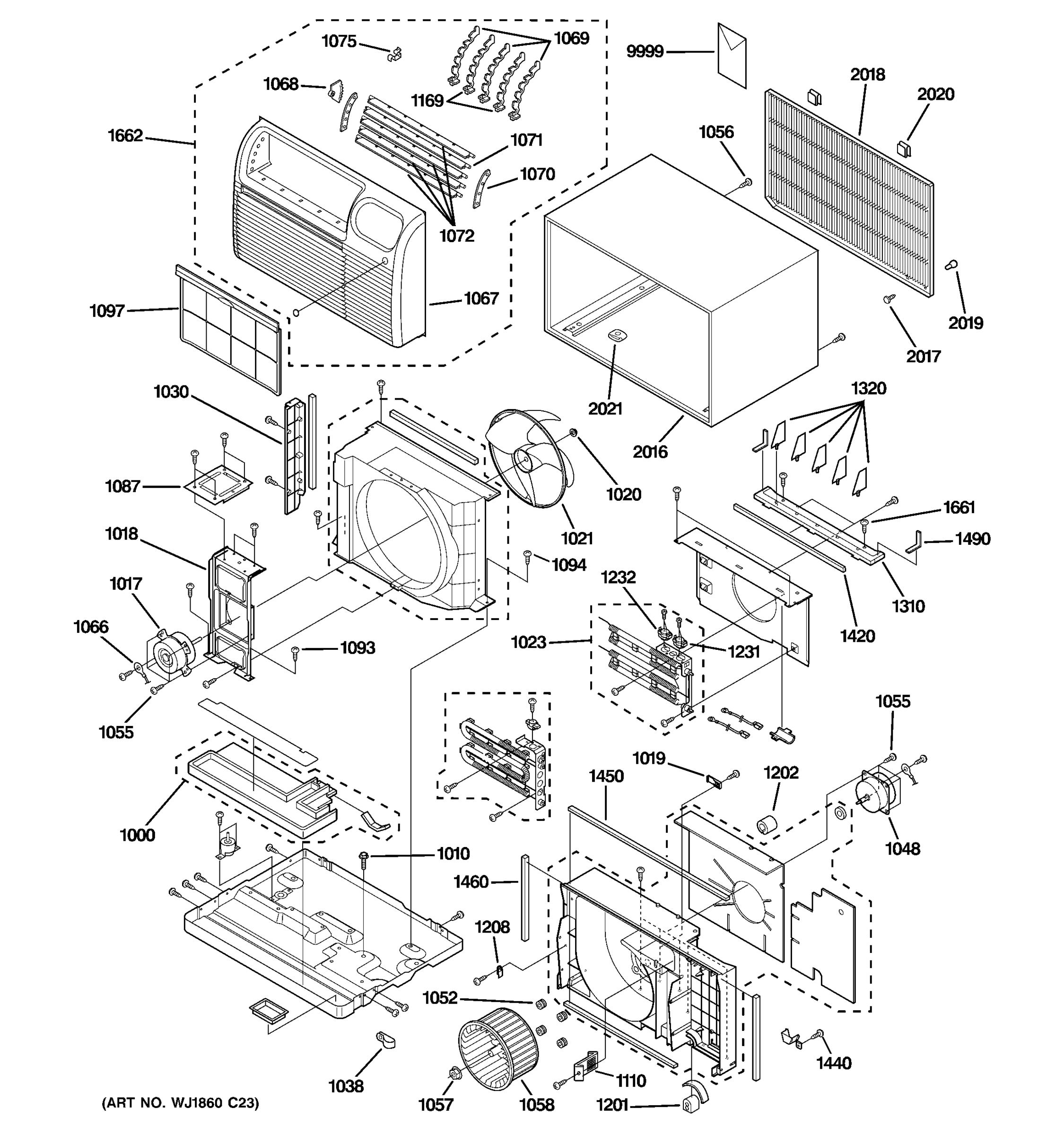 CABINET & COMPONENTS