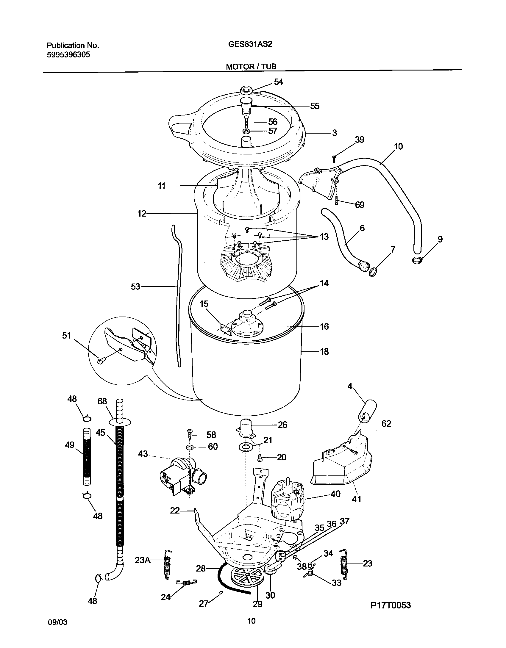 11 - MOTOR/TUB